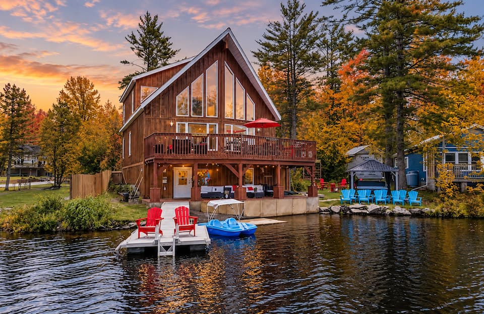 The Good Times, a lakefront Muskoka cottage, Gravenhurst, Ontario, Canada, photo 1 of 10