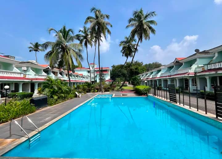 Pet-friendly 3bhk Pool Villa Near Benaulim Beach - Colva