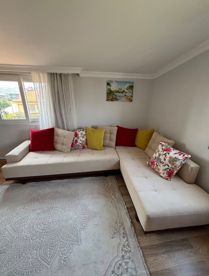 Fethiyede Deniz Manzaralı 2+1 Daire - Fethiye