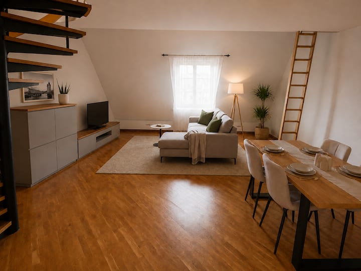 Golden Riverside Duplex Appartment - Emmen