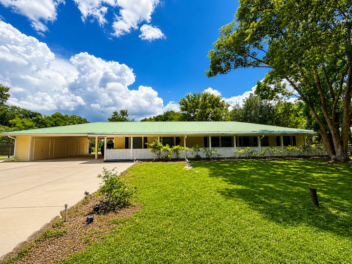 Glenwood | Main House & Separate 1 Bed Studio! - DeLand
