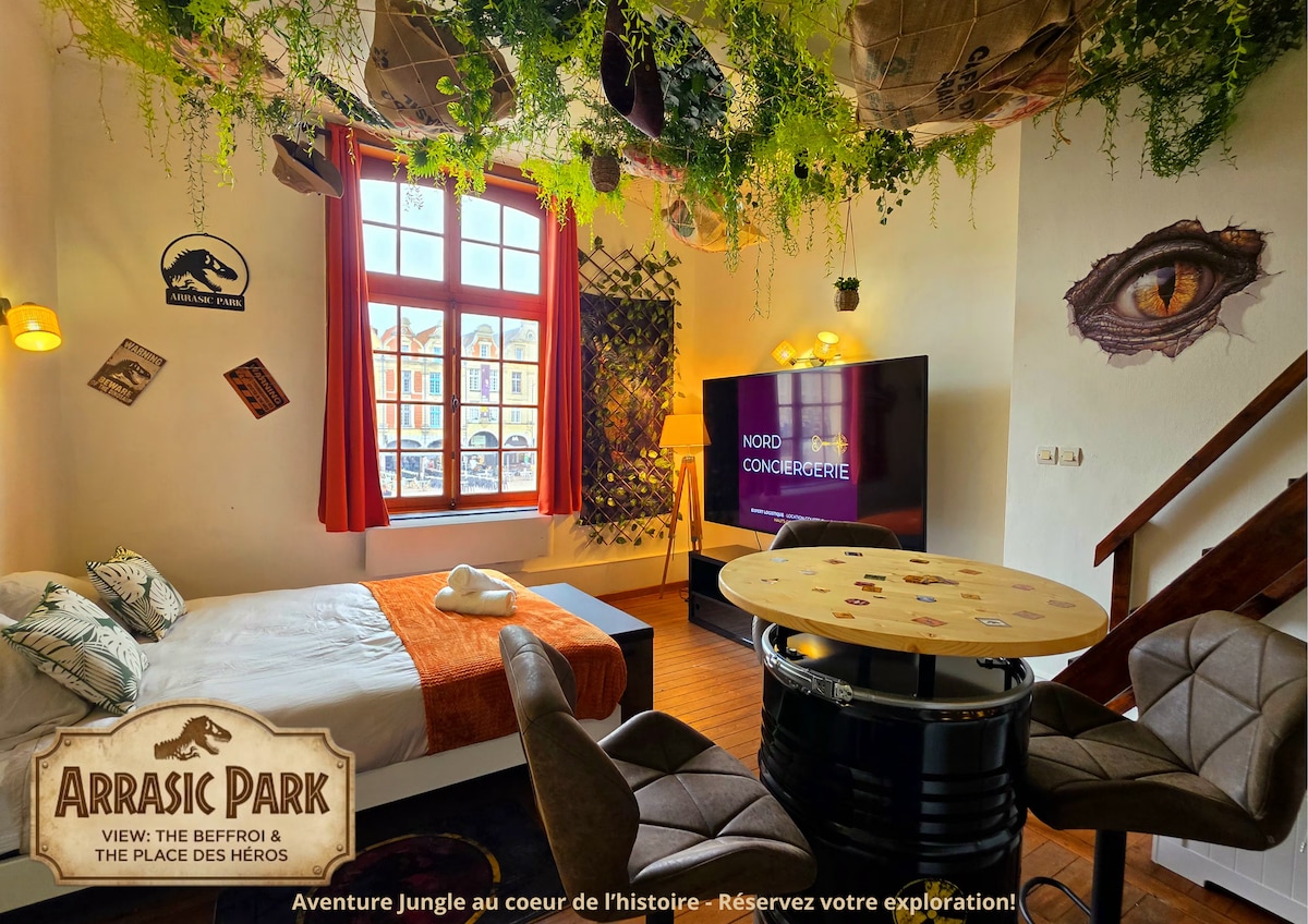 Photo de Arrasic Park- Vue Beffroi et aventure jungle !