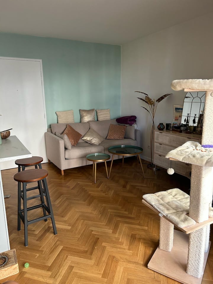 Appartement Cozy 2 Pieces A 10 Mns De Paris - ibis budget Paris Clichy Mairie