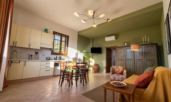 La Zufola: Appartamento Vicino San Gimignano - Certaldo