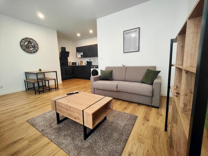Brooklyn 4 Pers, Parking, Check-in 24/24, Wifi - Cournon-d'Auvergne