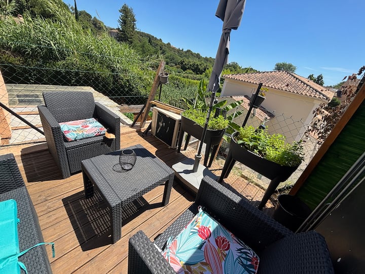 4 Couchages Proche Des Plages, Clim, Wifi Parking - Villeneuve-Loubet