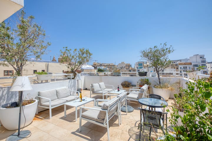 Cosy Studio, Large Balcony, Shared Terrace Gotwn7 - La Valette