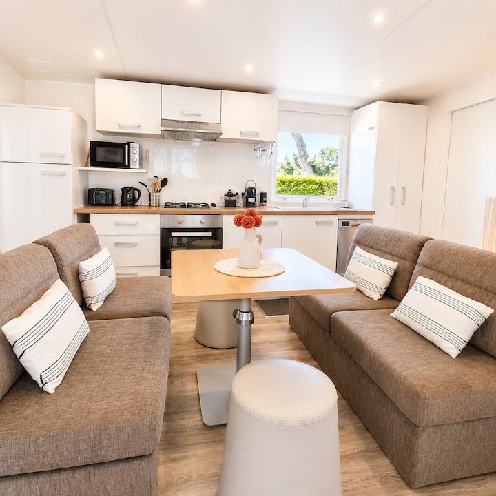 Le Solena Mobil Home Camping 4* Piscines - Plage - Sainte-Marie-la-Mer