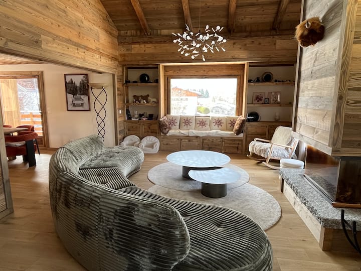 Chalet Mt D'arbois / Proximité Pistes Et Golf - Megève