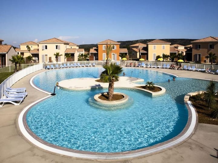 Villa Française Avec Piscine Partagée - Fabrègues