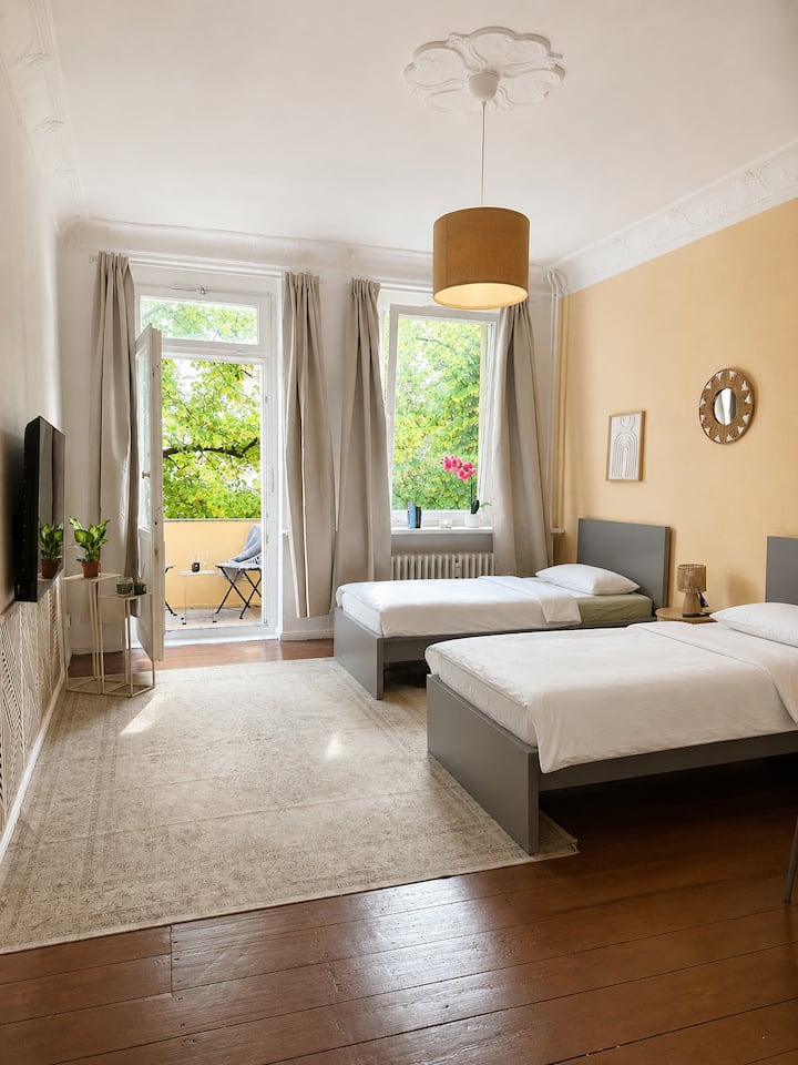 Kiez Apartment In Neukölln - 2zi. - Berlim