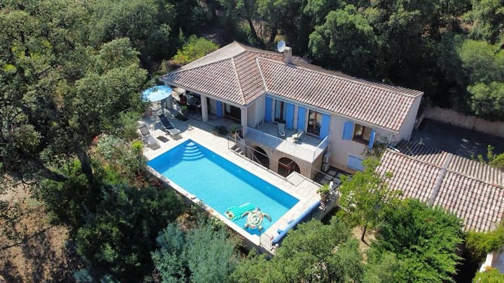 Villa Les Rossignols 4 Bed, Pool, Ac, Coast - Bormes-les-Mimosas