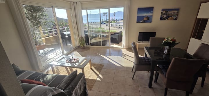 T2 Agosta Plage, 4 Couchages Avec Belle Vue Mer - Porticcio