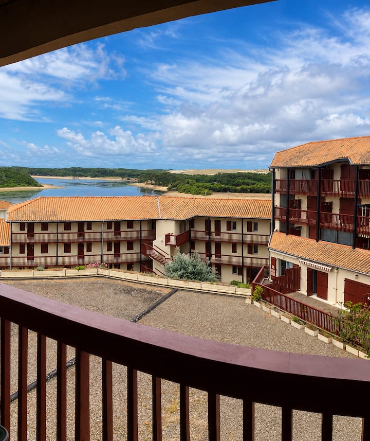 Vue Lac, Plage à 2 Min, Appartement Rénové - Vieux-Boucau-les-Bains