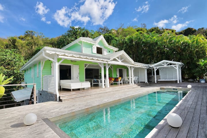 Villa Kalinia Luxe-vue Mer-piscine-jacuzzi-3 Ilets - Les Anses-d'Arlet