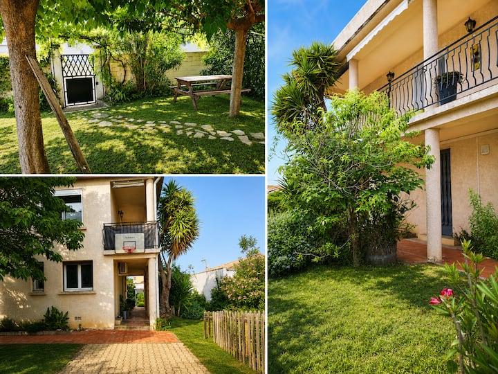 T2 Cosy, Piscine, Parking Gratuit, Proche Plages - Lunel