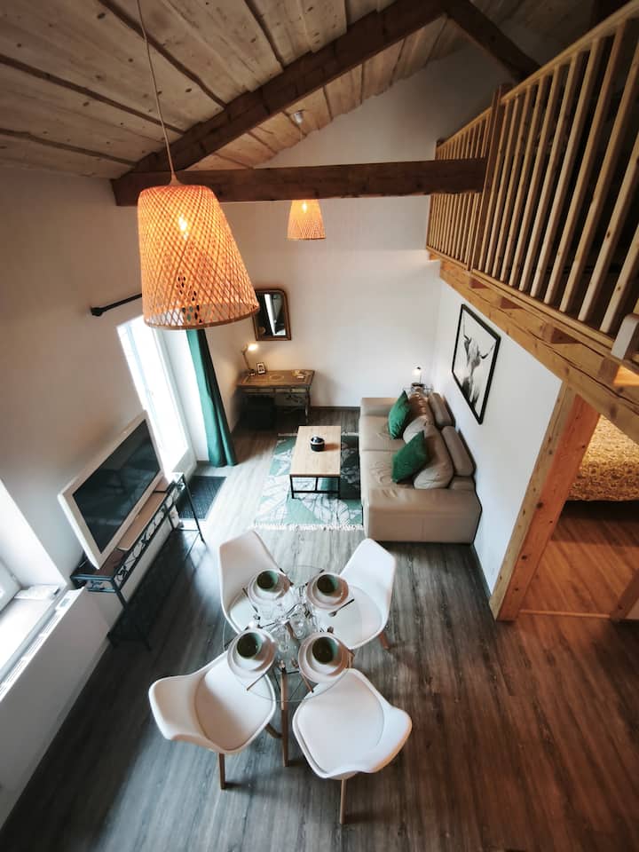 Vue depuis la mezzanine