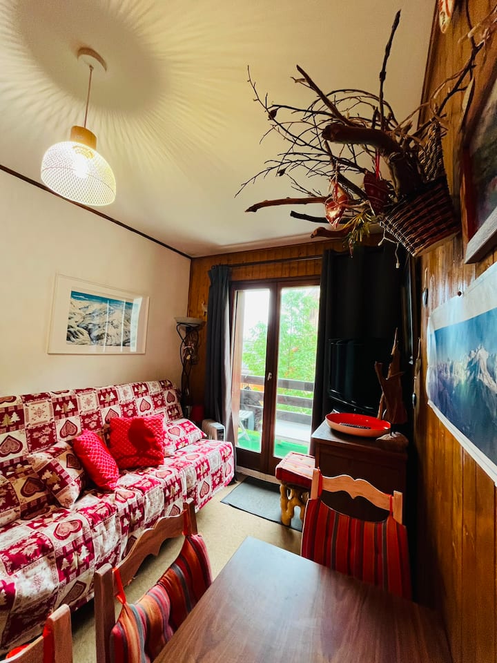 Studio Avec Balcon Face Aux Aravis - Le Grand-Bornand