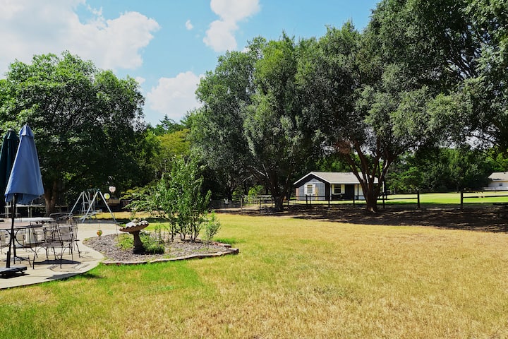 Hot Tub, Dog Run, & Shuffleboard On An Acre - Roanoke, TX
