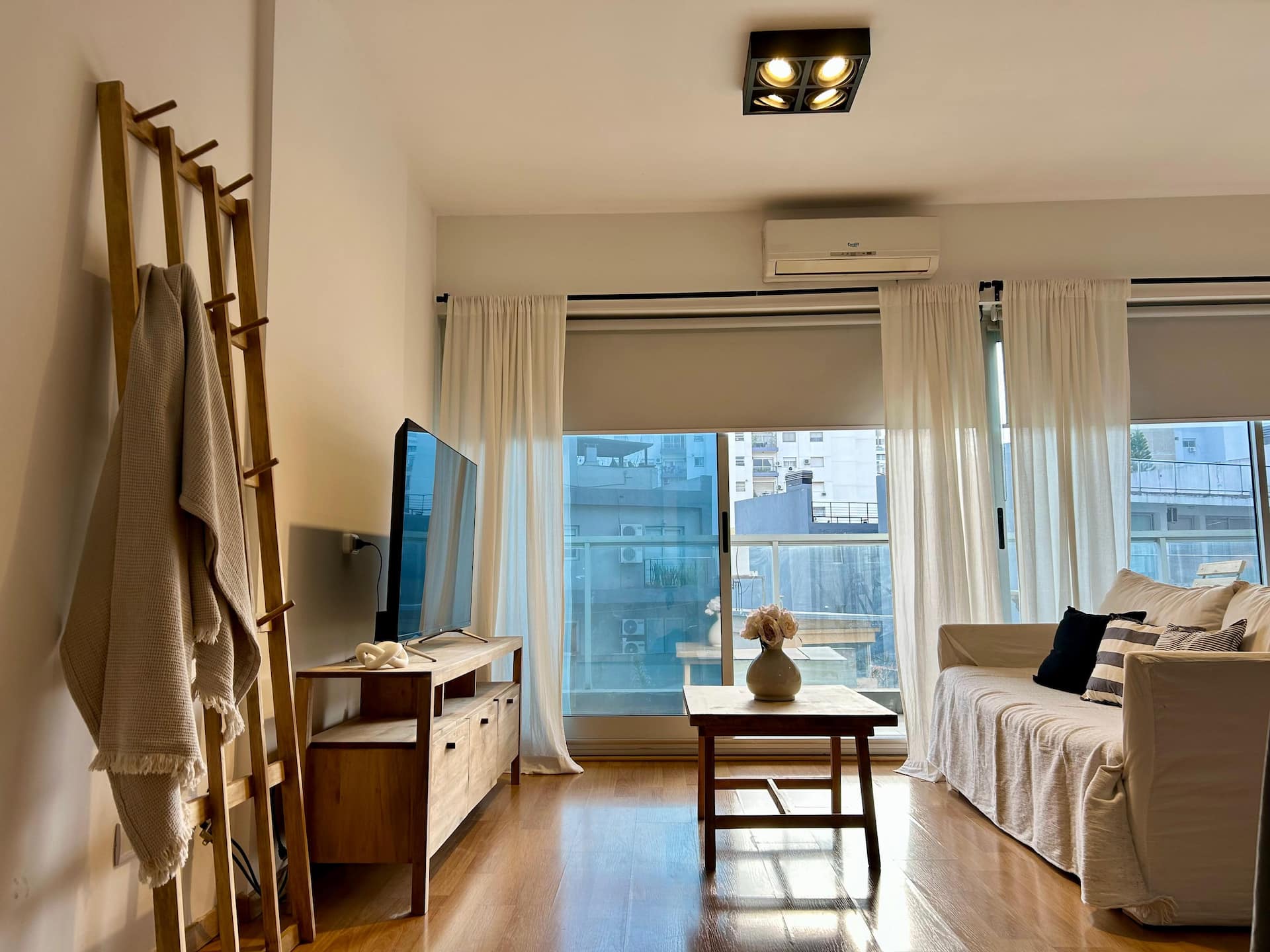 Studio en Palermo con balcón