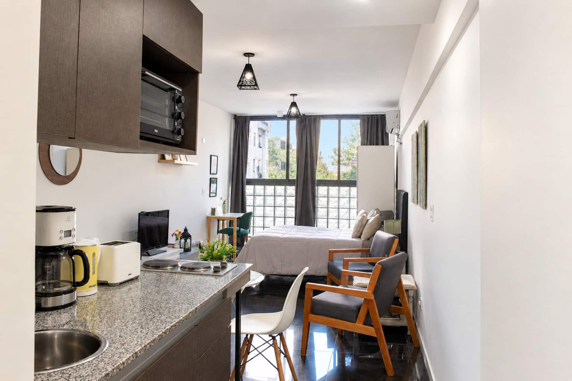 1 bedroom with pool and balcony, Colegiales