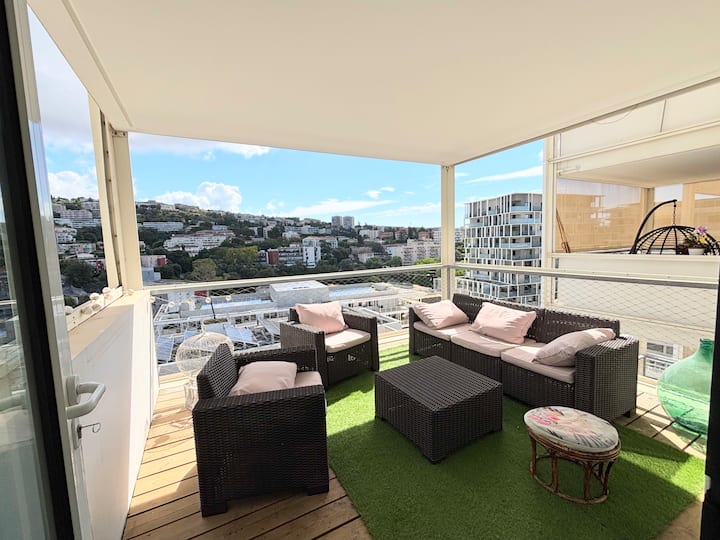 Bel Appart Avec Terrasse & Parking Privée à Nice - Nice