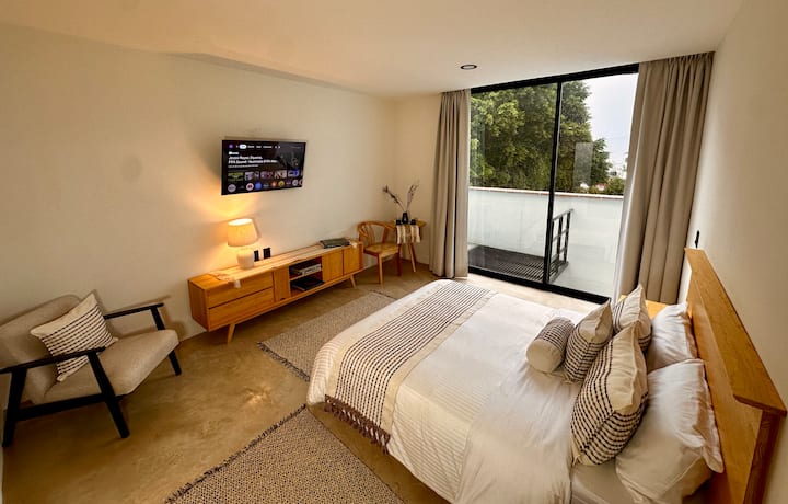 Loft Elegante Con Vista Panorámica A Oaxaca - Oaxaca