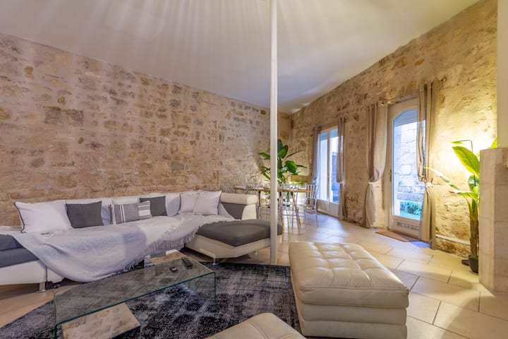 Le Patio Des Chartrons – T3, Terrasse, Bordeaux - Bordéus