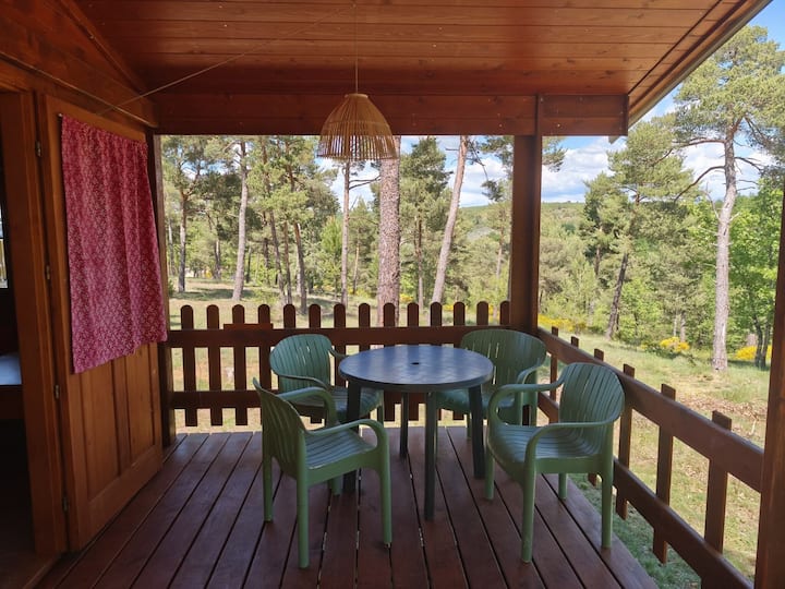 Bungalow Confort 2 Chambres 5 Personnes Climatisé - Saint-Laurent-du-Verdon