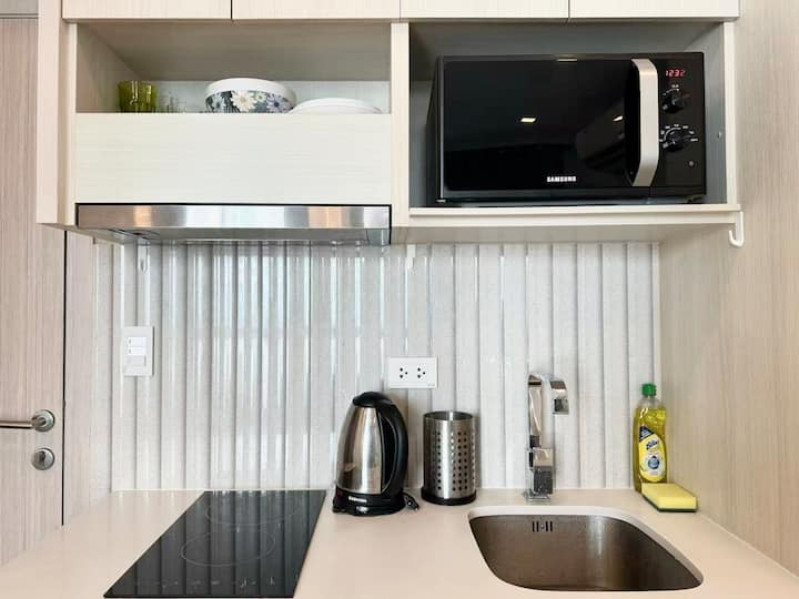 市中心全新一居室公寓(City Garden Olympus Condo)靠近步行街,海滩 - Pattaya City