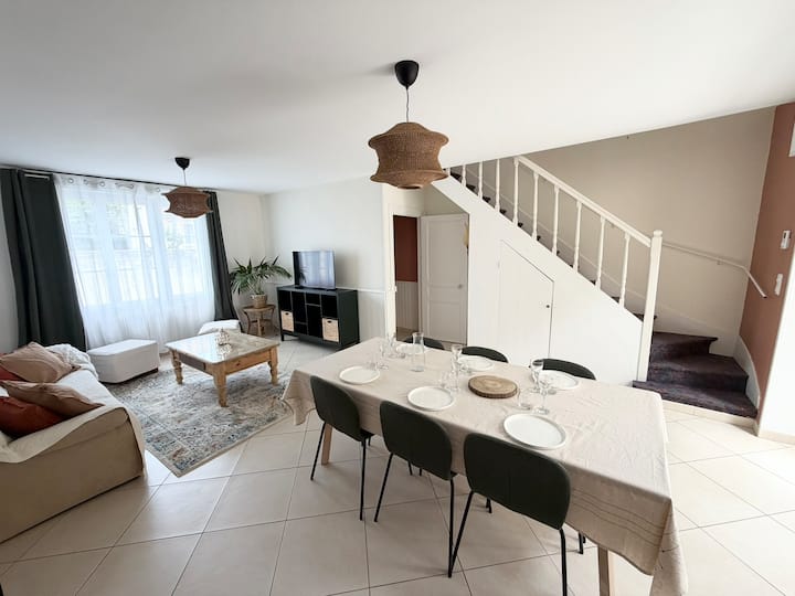 La Clervalette - Maison Rénovée - Plage à Pied - Courseulles-sur-Mer