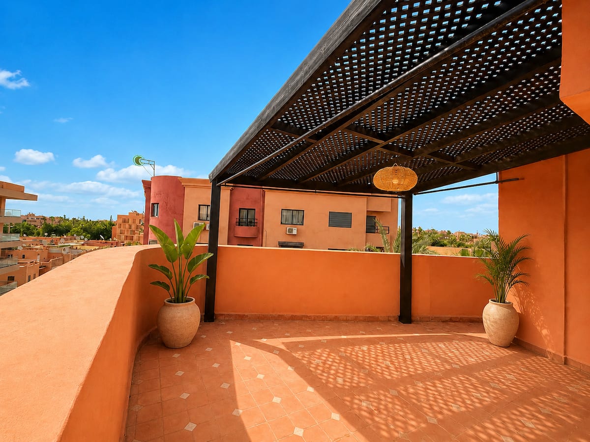 Terrasse privée et climatisation &middot; À quelques pas de Majorelle