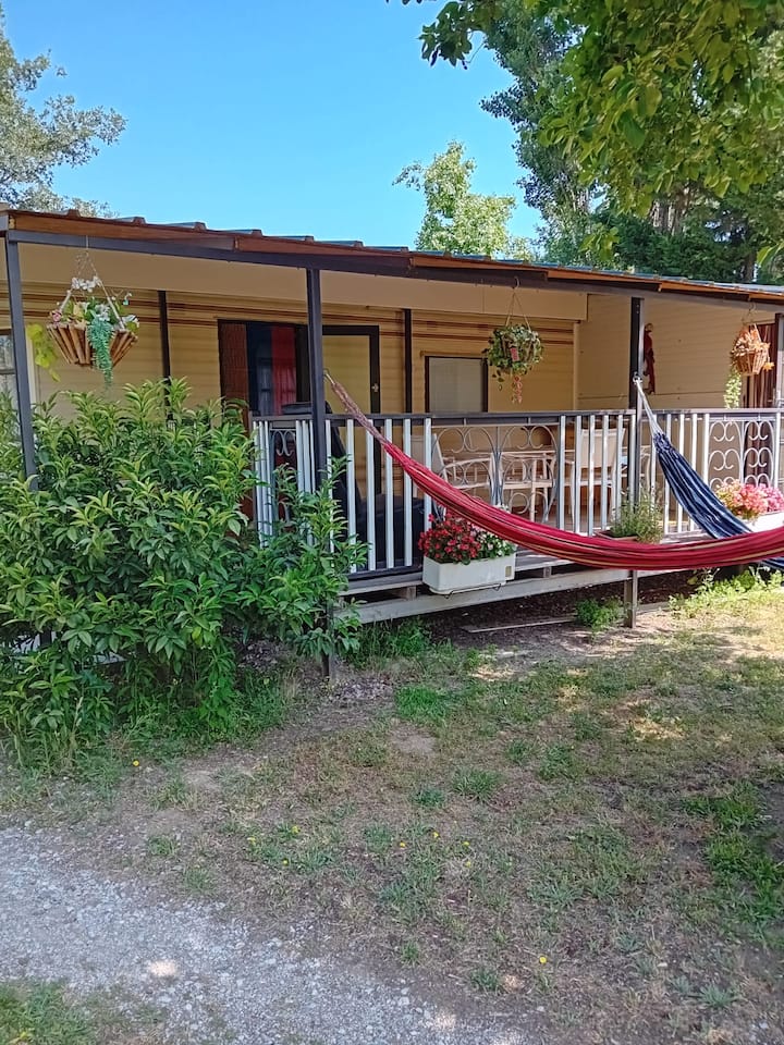 Mobil-home Grand Confort Au Calme Près Des Plages - Elne