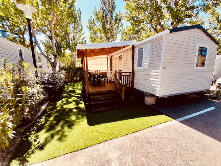 Valras-plage : Mobil-home 6/8 Pers Proche Plage - Sérignan