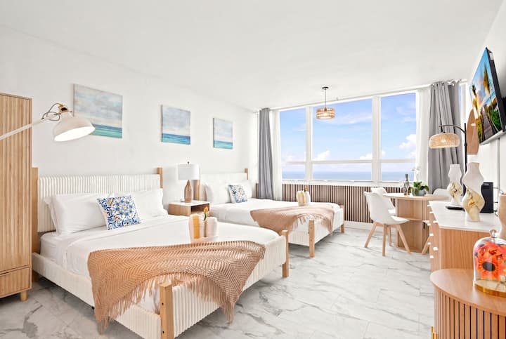 Ocean View Apt In Miami Beach + Parking - Miami Beach