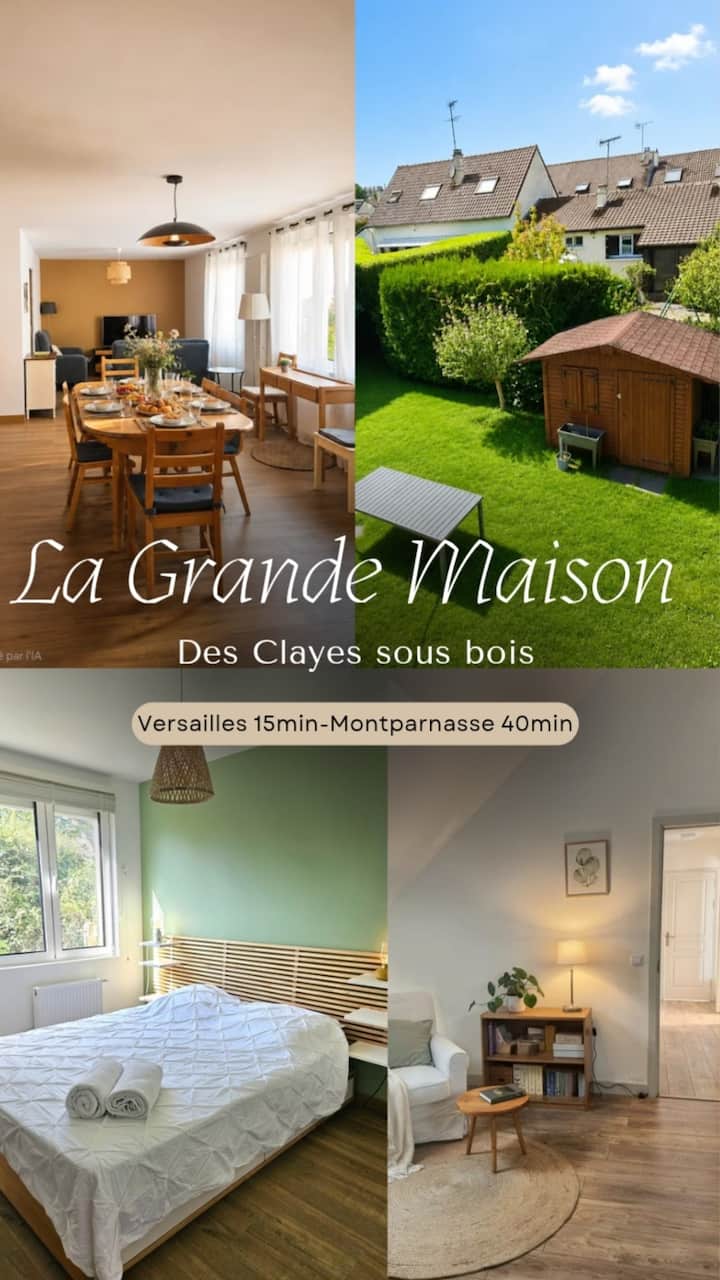 Grande Maison~4 Chambres~jardin~paris/versailles - Bois-d'Arcy