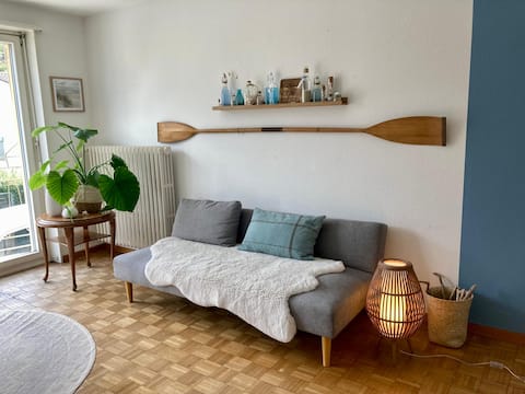 Top performing Airbnb: Stylish 2.5 rooms, central, quiet, 1-4 people in Mattenhof