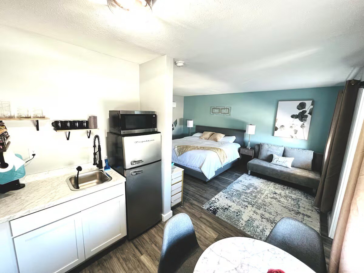 Plush and Comfy King Bed, Pull Out, Pet Friendly!