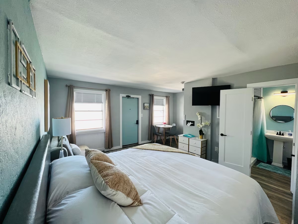 Plush and Comfy King Bed, Pull Out, Pet Friendly!