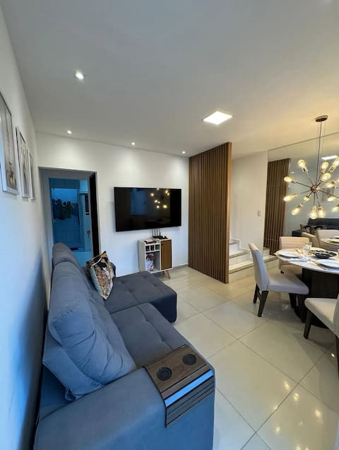 Top performing Airbnb: Beach house 5 minutes from the beach in Lauro De Freitas