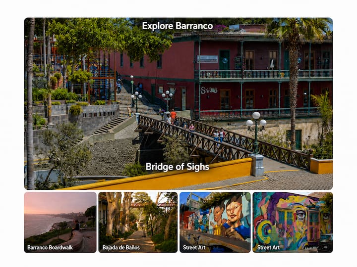 A 5 Minutos Del Boulevard De Barranco - Lima