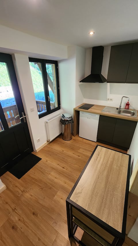 Top performing Airbnb: Cozy studio with mountain charm in Landry