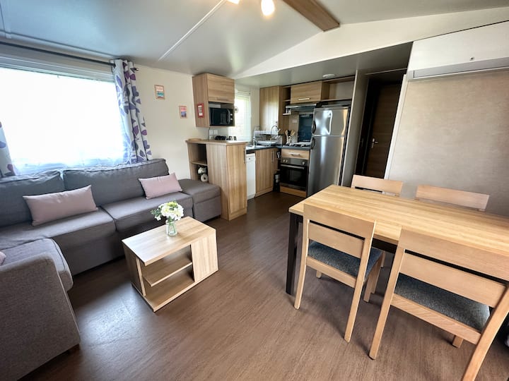 Mobile-home Climatisé 6p - Camping 4* Avec Piscine - Les Sables-d'Olonne