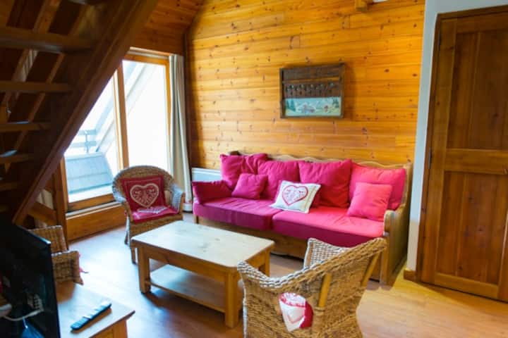 Duplex 8 Pers Avec Terrasse & Vue - Serre Chevalier