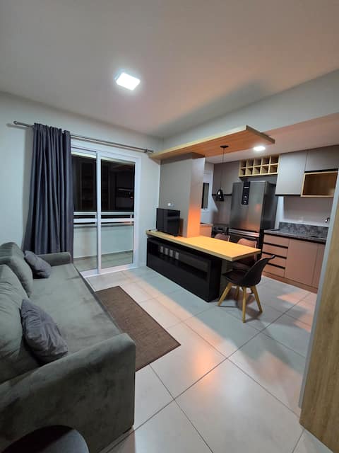 Top performing Airbnb: Brown Apartment - near the Cathedral in Santa Cruz Do Sul