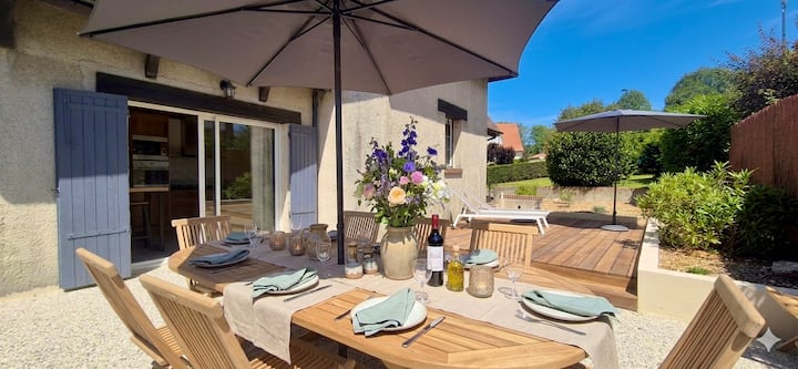 Les Embruns - Maison Vue Mer - Villerville - 10p - Villerville