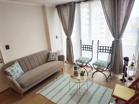 Popular Airbnb listing: Apartment in a condominium with parking in Talca