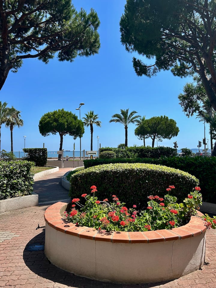 50m From The Beachsea View Terrace4,7km Airport - Cagnes-sur-Mer