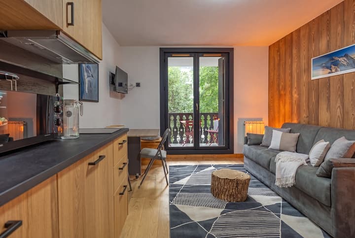 Chamonix Studio Newly Refurbed -Sleeps 4 Cham Sud - Chamonix-Mont-Blanc