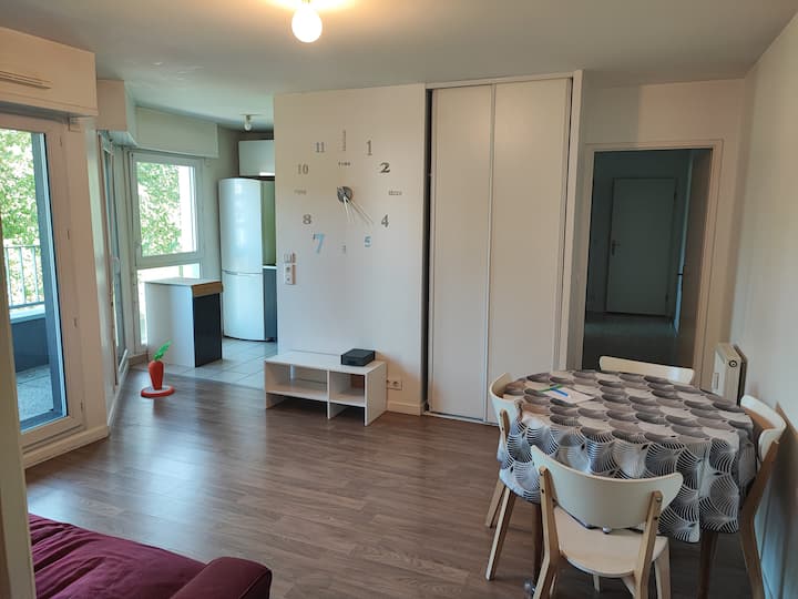 T3 Meublé Proche Paris Avec Parking - Argenteuil